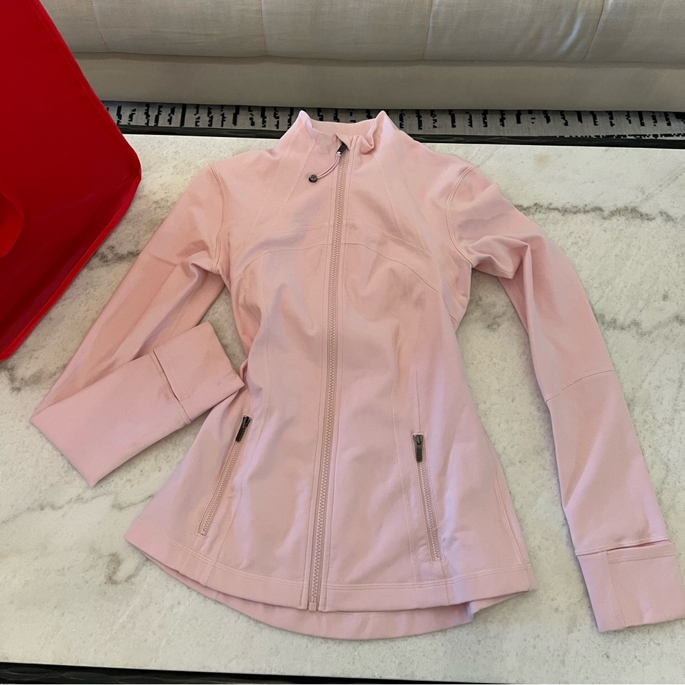 Lululemon Define Jacket *Luon Size 8 in Flush Pink